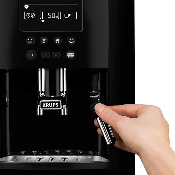 KRUPS Arabica Digital Espresso EA817040 Bean to Cup Coffee Machine - Black